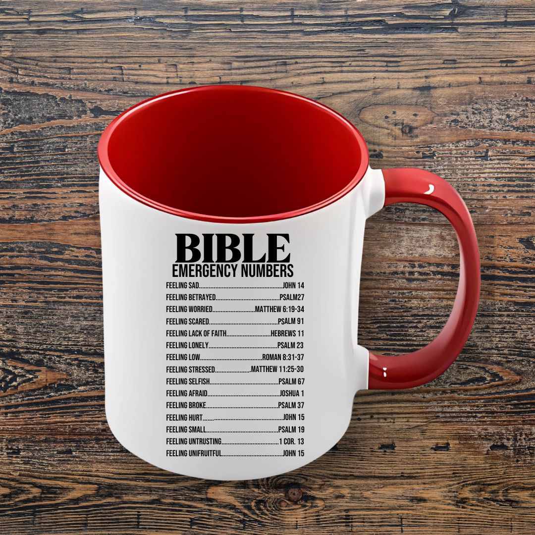 Bible Emergency 15oz Mugs