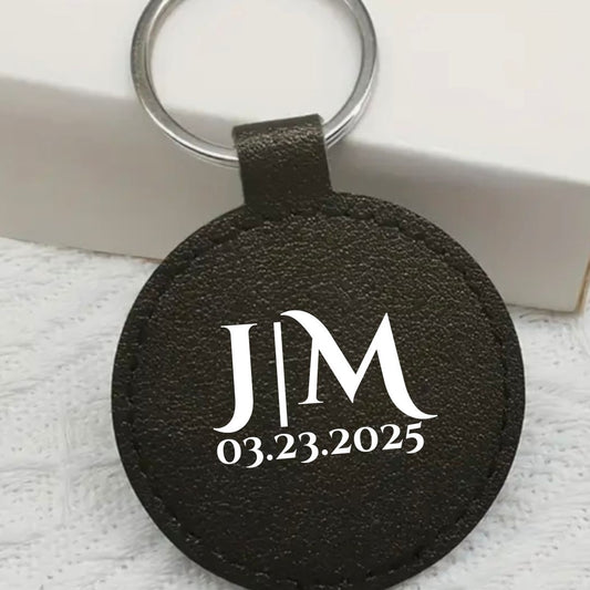 Vinyl Wedding Name Initial Party Favors