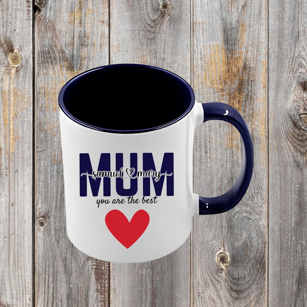 Personalized "Mum, You Are the Best" Mug